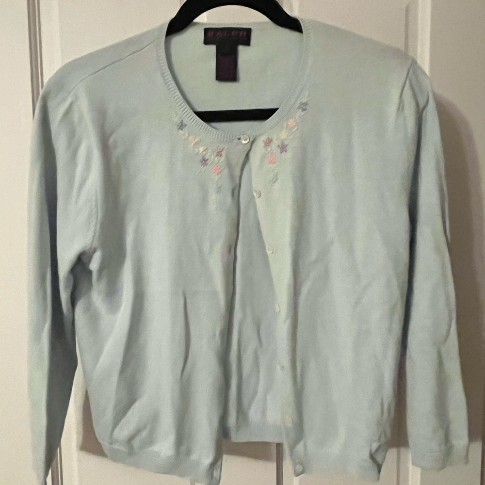 Ralph sweater with floral details
